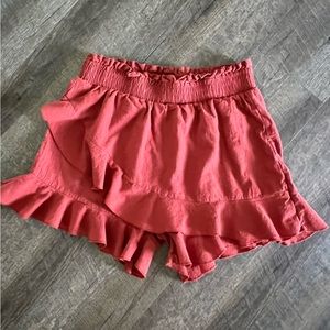 Ruffle Hem Skort